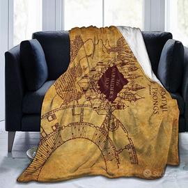 Harry Potter Coperta Marauders Map Blanket 60x50in - Arredamento e  Casalinghi In vendita a Napoli