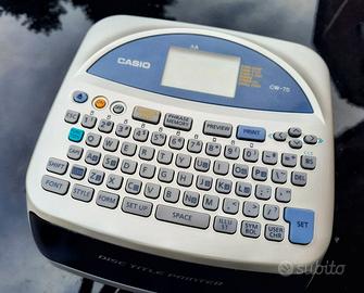 CASIO STAMPANTE DVD CW75