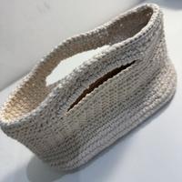 Borsa mare estiva ad uncinetto realizzata a mano