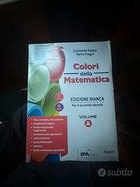 Libri di scuola colori della matematica edizione A