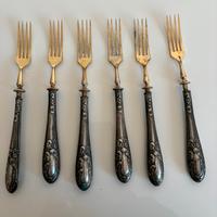 Forchette argento 800