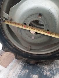 Coppia ruote per motocoltivatore 