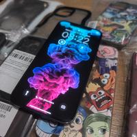 iPhone 12 Black nessun graffio e 7 cover 