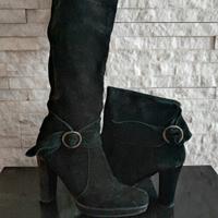 stivali camoscio Alberto Guardiani  tg 37