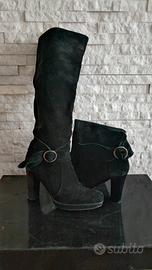 stivali camoscio Alberto Guardiani  tg 37