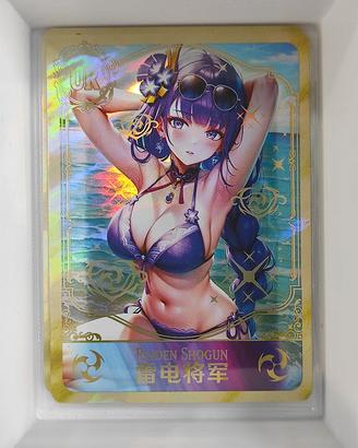 Raiden Shogun - UR TGC Card Goddess Genshin Impact