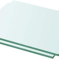 Mensole in vetro trasparente