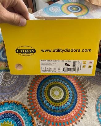 Scarpe diadora antinfortunistiche