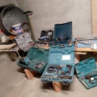 Veloce, tagliapiastrelle, trapano. Tutto edilizia