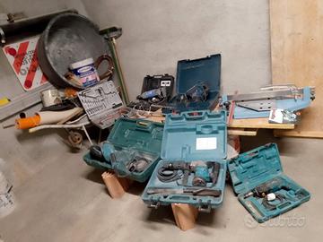 Veloce, tagliapiastrelle, trapano. Tutto edilizia