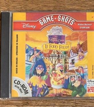 GAME SHOTS Disney n 8 LE FOOD FEUD cd Rom PC GAME