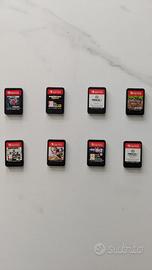 Lotto di 8 giochi per Nintendo switch. Tutti funzi