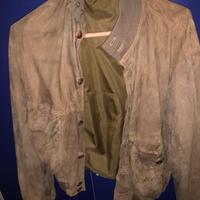 Giacconi in pelle scamosciati