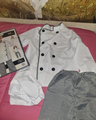 VESTITO DI CARNEVALE CHEF 