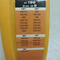 Catene neve 9 mm nuove