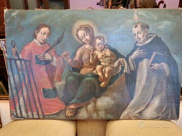 dipinto antico  1700