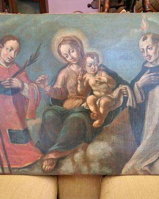 dipinto antico  1700