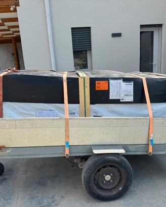 Rimorchio carrello auto dimensioni utili 220x120