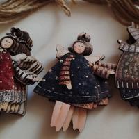 Angeli stile vintage da appendere