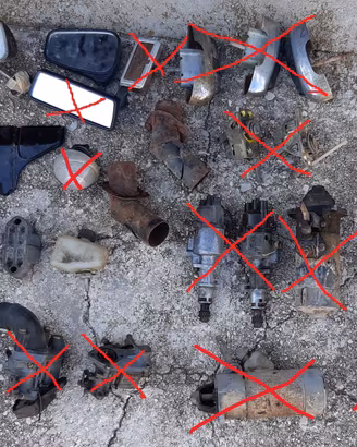 Ricambi Fiat 500 F L R epoca