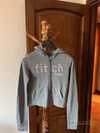 Felpa con zip Abercrombie & Fitch New York