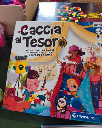 gioco da tavolo - Caccia al Tesoro - Clementoni