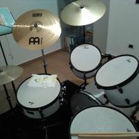 Batteria acustica per principianti adulti completa