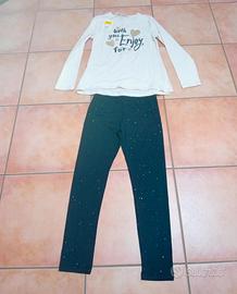 set completo pantalone e maglietta 