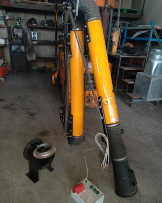Aspiratore 380 volt per gas e fumi in perefe