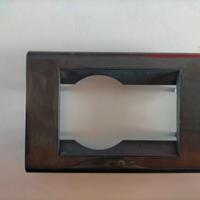 Placche metallo Schuko + 1P Btcino Living 4750