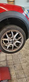 cerchi e gomme mini r56 raggio17   2  nuove 2  70%