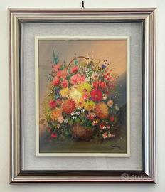 Quadro vaso floreale