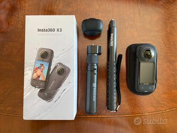 Insta360 X3 come Nuova con Accessori