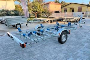 Rimorchio per barca o gommone 1300Kg complessivi
