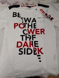 t shirt ragazzo 11/12 anni star wars puro cotone