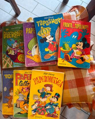 Lotto 7 I Classici Disney Prima Serie Con Bollini