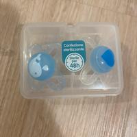 Ciucci per neonati con portaciuccio sterilizzatore