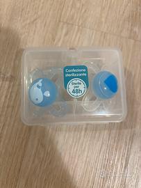 Ciucci per neonati con portaciuccio sterilizzatore