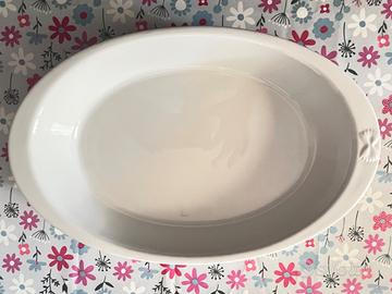 Piatto ovale in ceramica Le Barilla