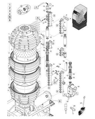 Camera di combustione A1 BO Rotex