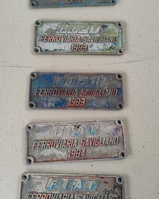 Insegna tabella ferroviaria