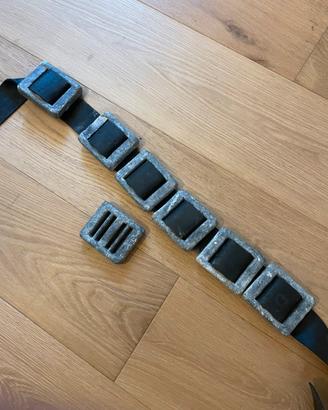 6kg piombo e cintura da sub