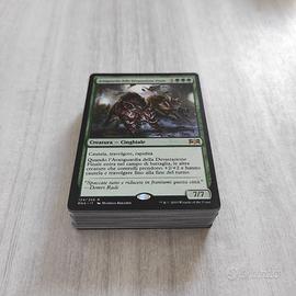 Mazzo carte Magic MONO VERDE RAMP Segnalini mtg