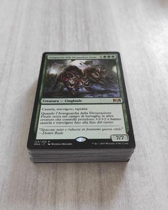 Mazzo carte Magic MONO VERDE RAMP Segnalini mtg