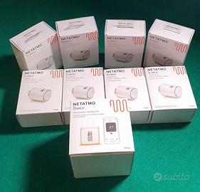Valvole NETATMO + Termostato (NUOVI, mai aperti)