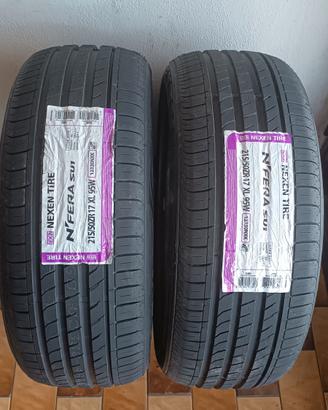 Gomme 215/50/zr17   95w  estive nuove 