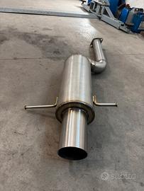 Scarico subaru impreza 76mm