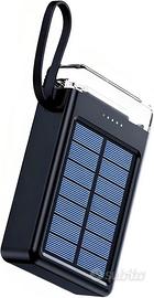 POWER BANK SOLARE A RICARICA RAPIDA DA 20000 MAH