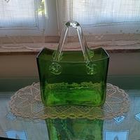 Vaso a forma di borsa