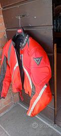 Tuta in pelle due pezzi Dainese tg.50